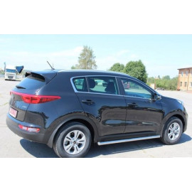 Пороги труба Kia Sportage 2016